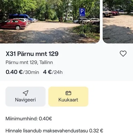 아파트 двухкомнатная в центре города 탈린